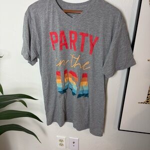 Oliver & Otis Party in the USA Tee | Size Large